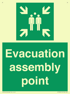 Evacuation assembly point
